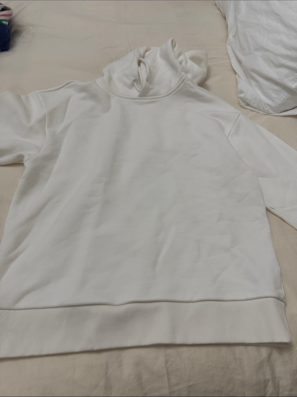 Reiss White Turtleneck Sweatshirt - Women's Cozy Pullover